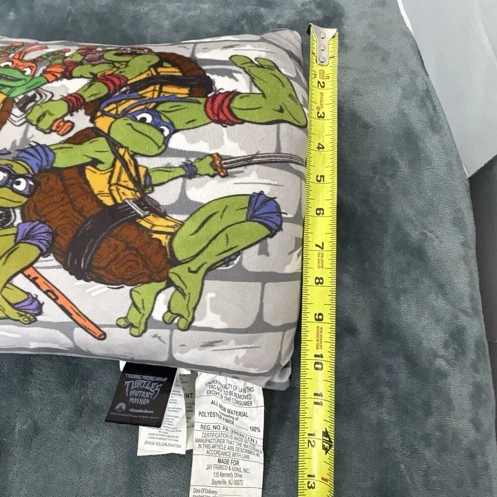 Teenage Mutant Ninja Turtles Small Pillow Lot Of 2 Jay Franco